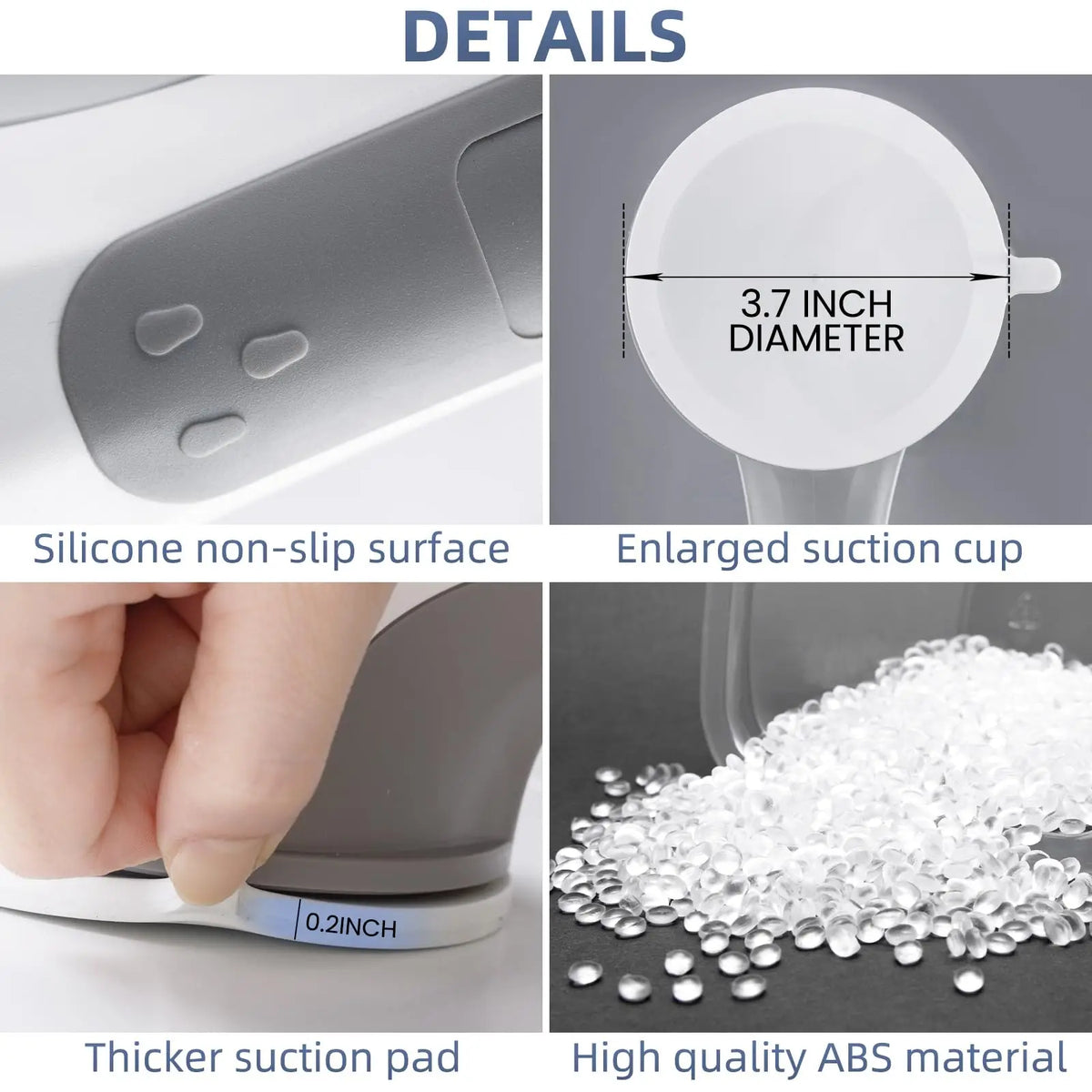 Suction-Cup Shower Grab Bar