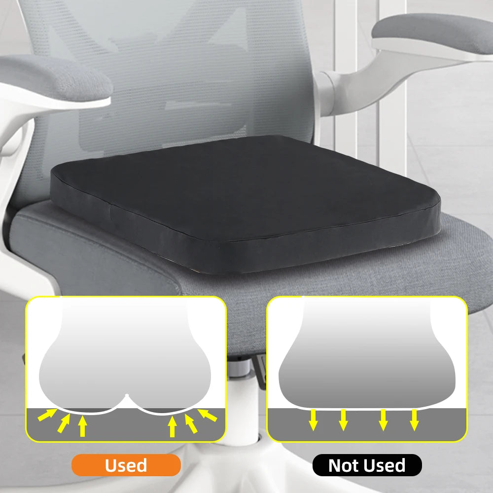Cool Memory Foam Seat Cushion for Chairs and Wheelchairs