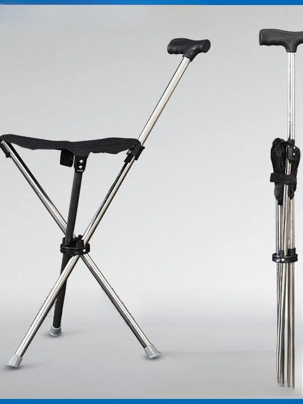 Walking Cane Chair for Outdoor Outings