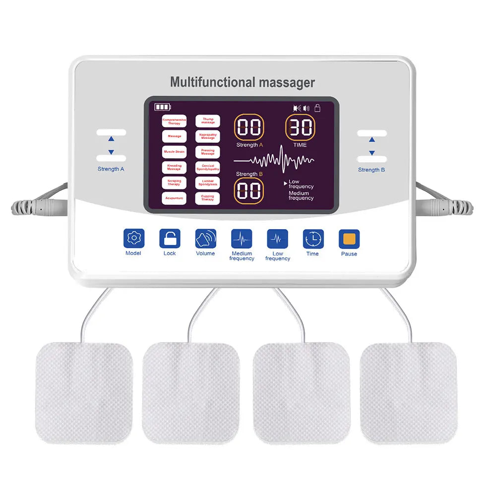 Medwell 2-Channel TENS EMS Device with 12 Modes