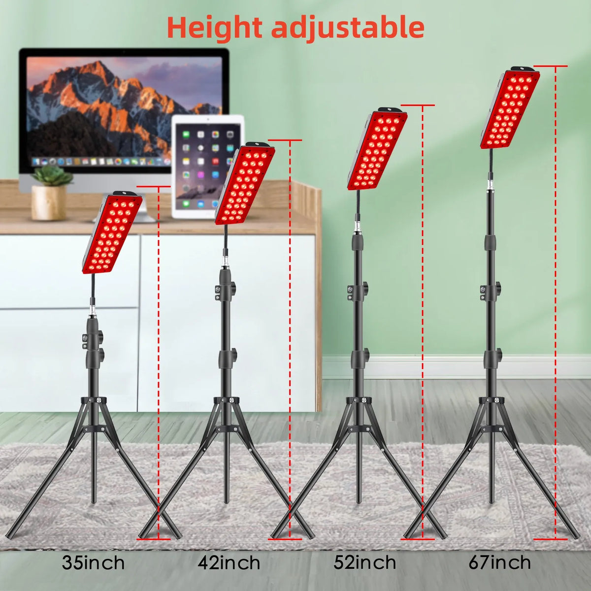 Red and Near-Infrared Light Lamp