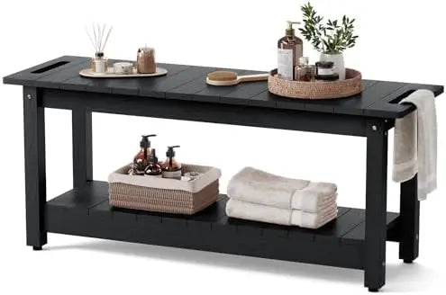41-Inch Shower Bench with 400 lb Capacity