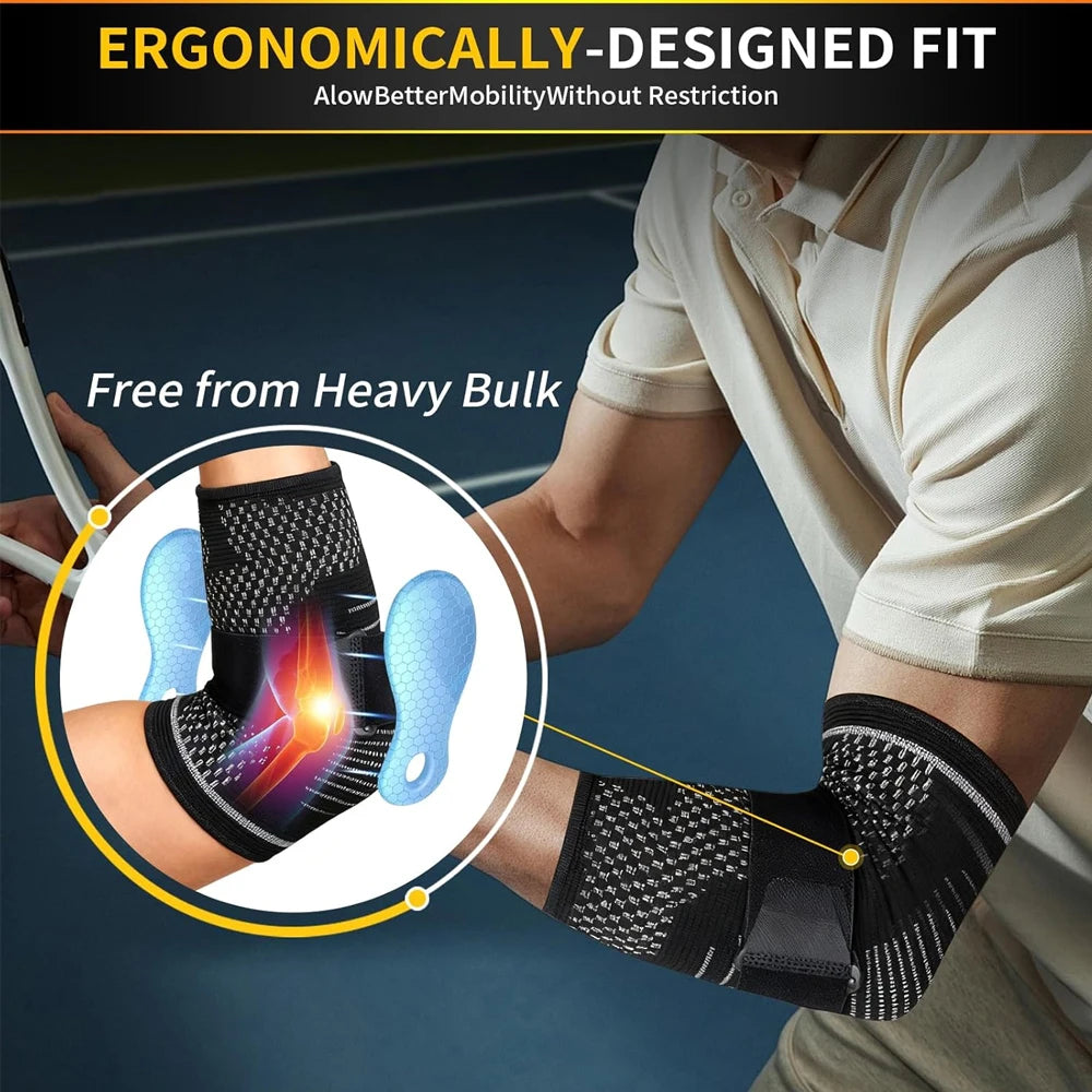 Elbow Compression Sleeve with Gel Pad