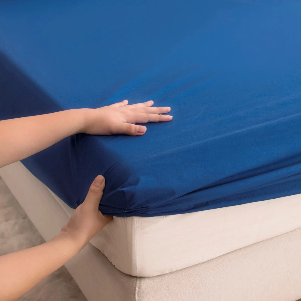 Waterproof Fitted Bed Sheet Mattress Protector