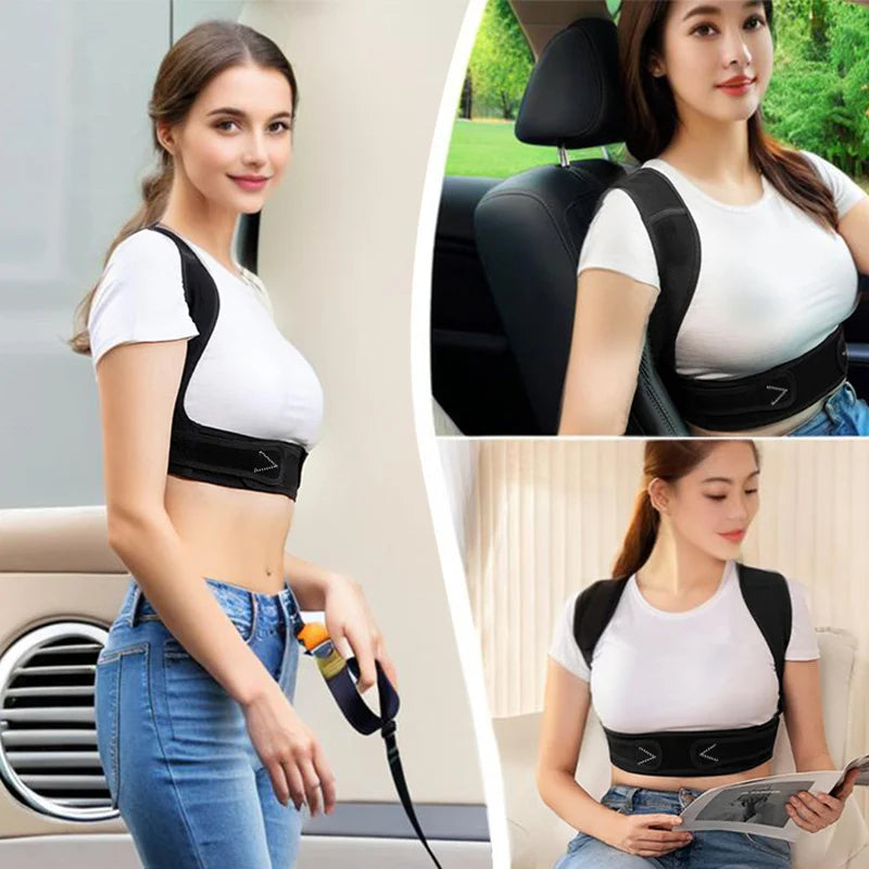 Medwell Upper Back Brace Posture Corrector for Women and Men