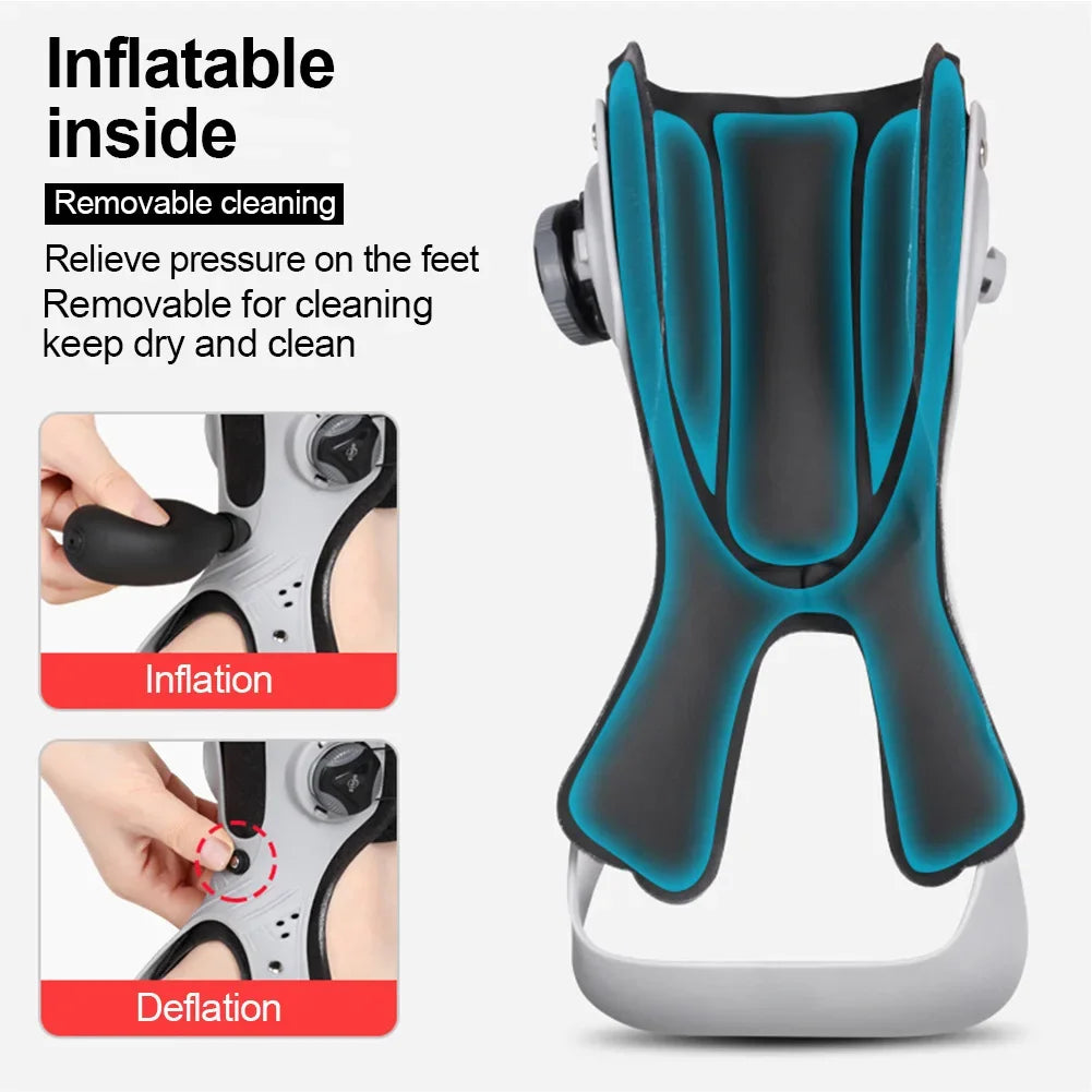 Adjustable Ankle-Foot Brace for Foot Drop Support