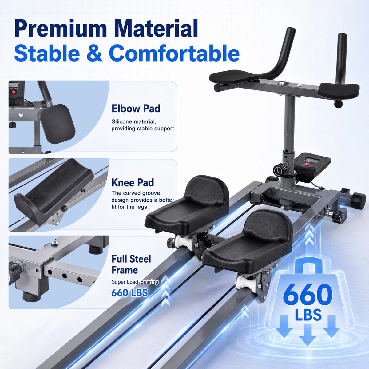 Adjustable Crawling Trainer with Step Counter