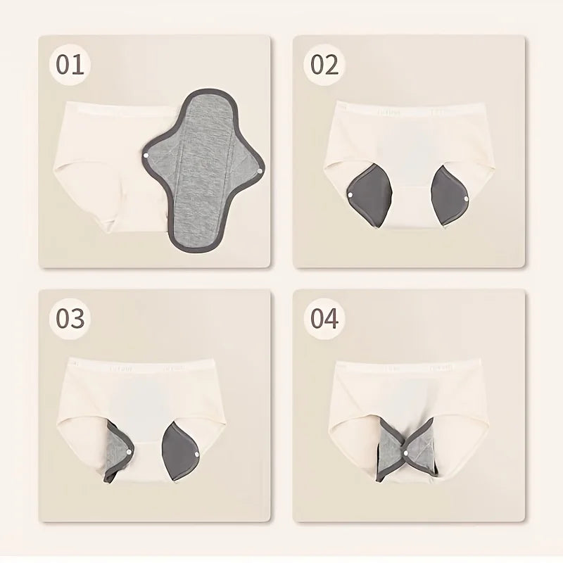 Reusable Washable Incontinence Pads