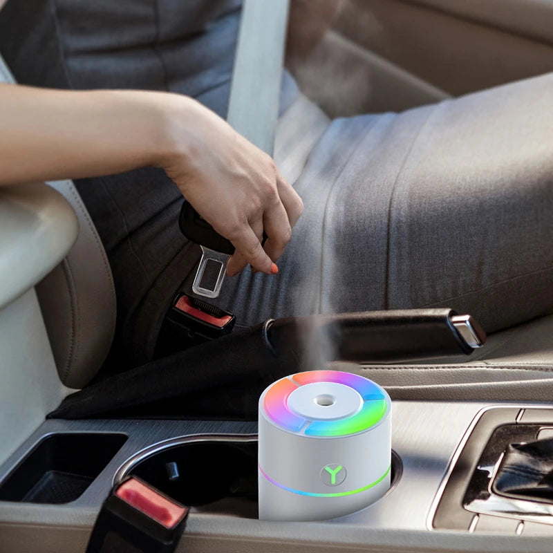 230 ml USB Humidifier with 7-Color LED Light