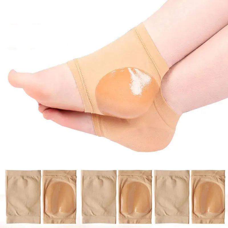 1 Pair High-Elasticity Silicone Ankle Compression Support Socks