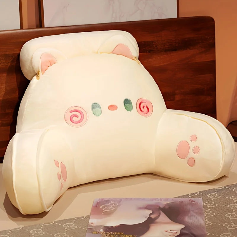Bed and Sofa Backrest Reading Pillow