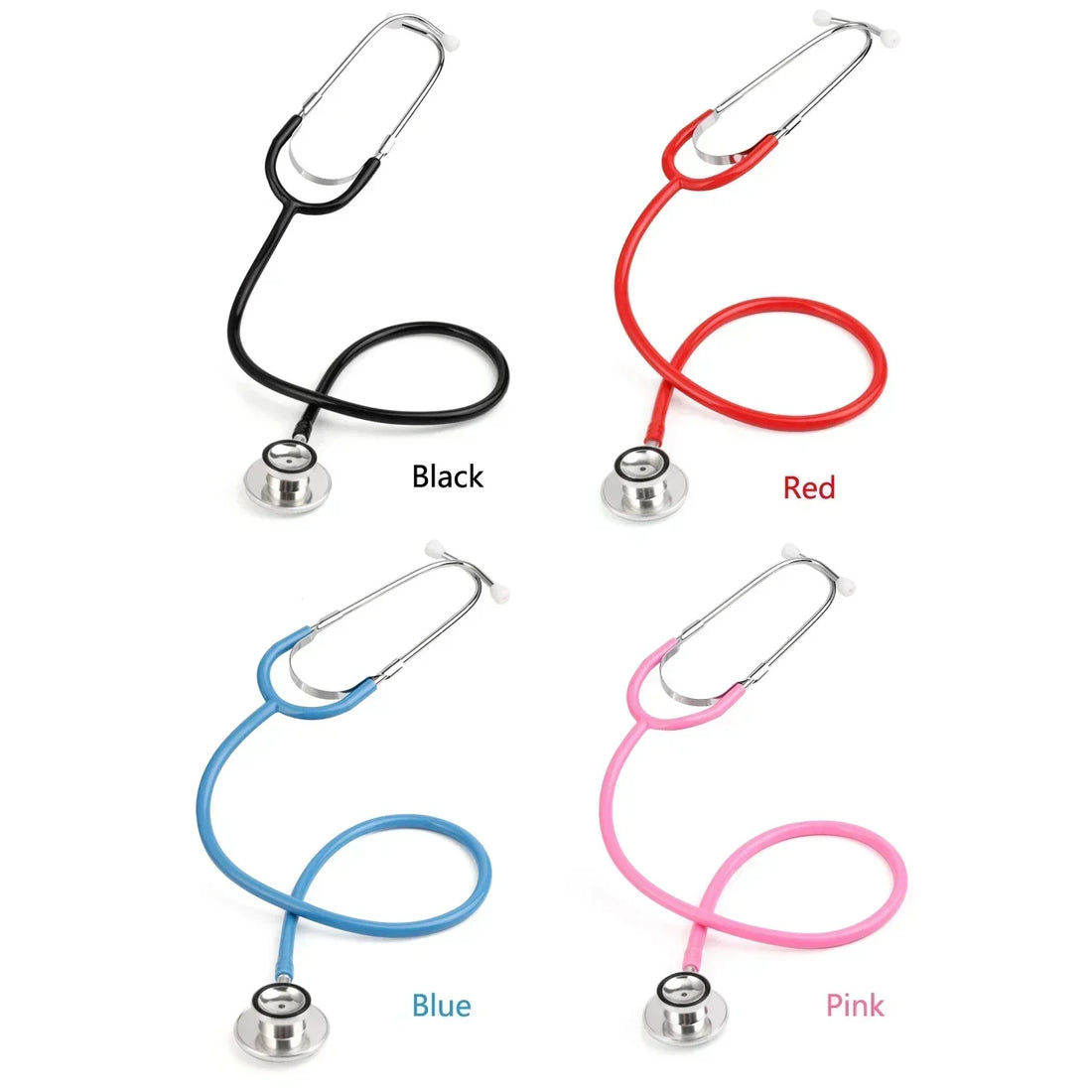 Medwell Dual Head Stethoscope, Portable, Lightweight