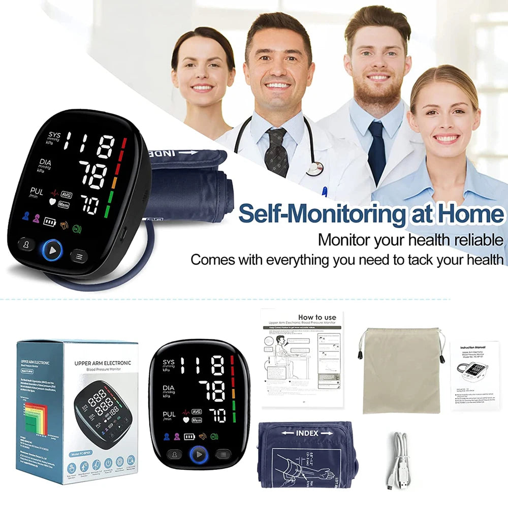 Digital Upper-Arm Blood Pressure Monitor