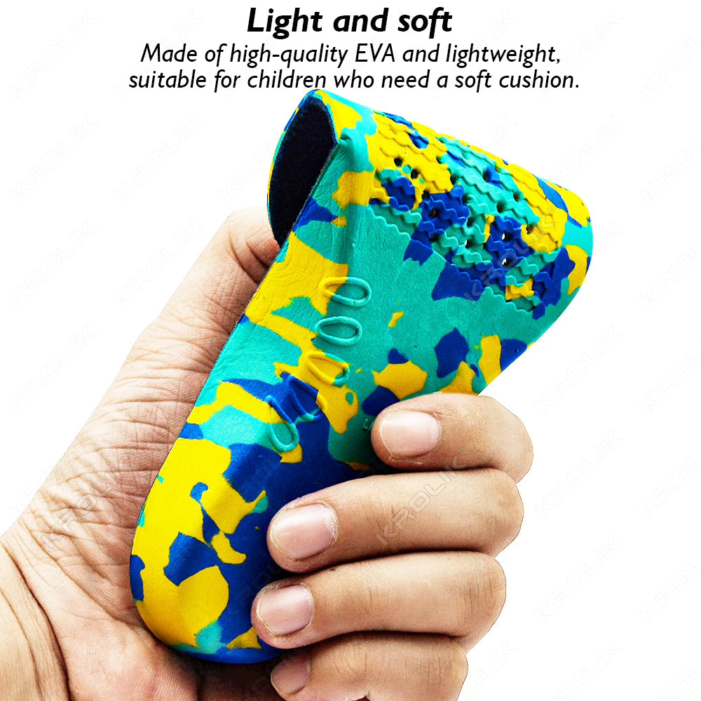 Kids’ Arch Support Insoles, EU Sizes 23–37