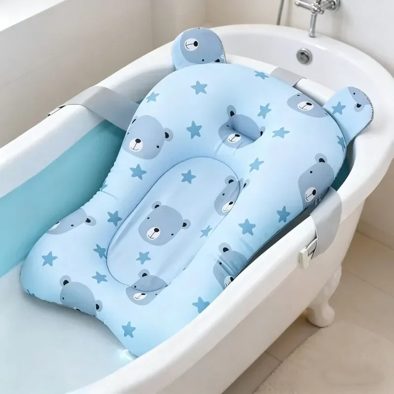 Foldable Adjustable Baby Bath Seat Pad