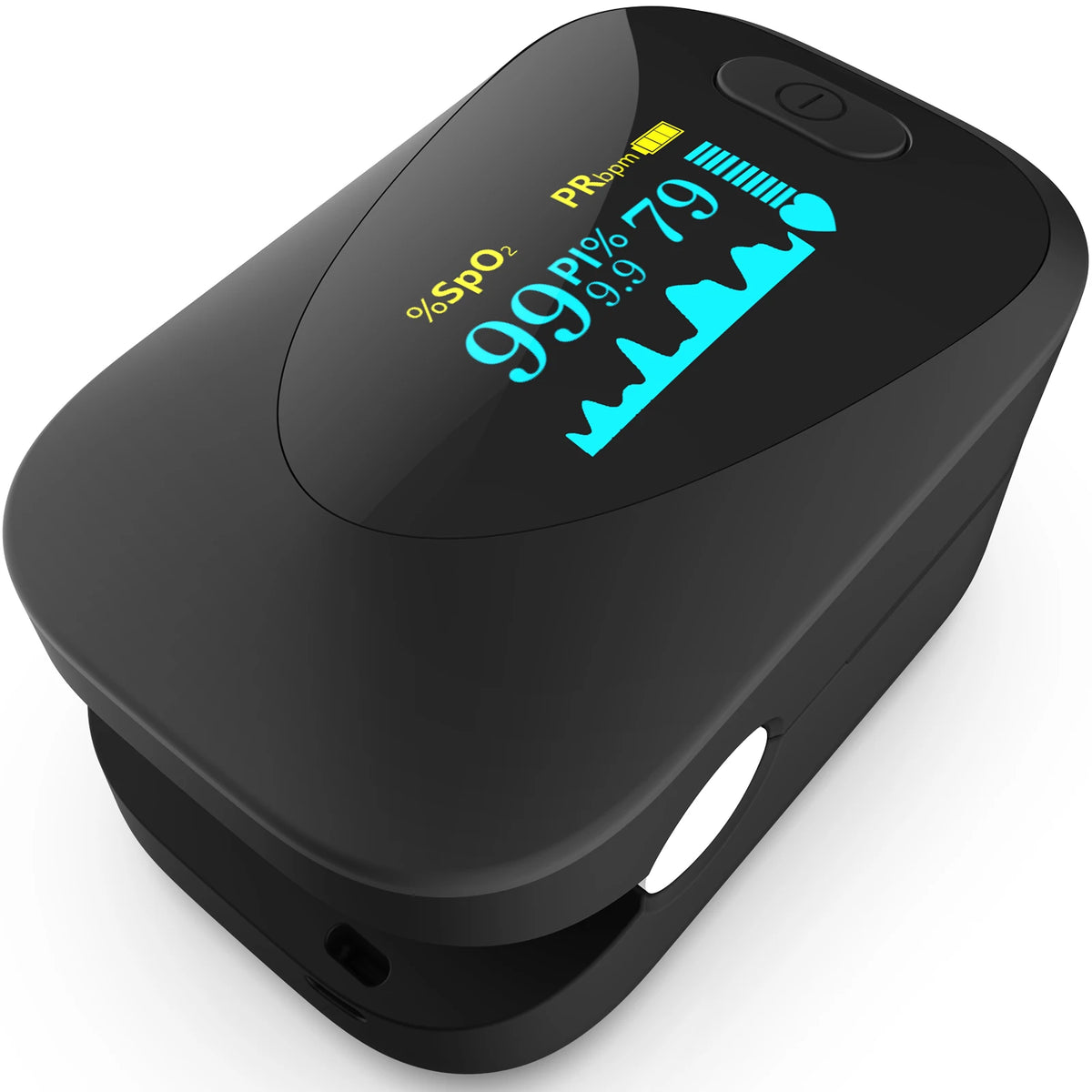 Fingertip Pulse Oximeter with OLED Display