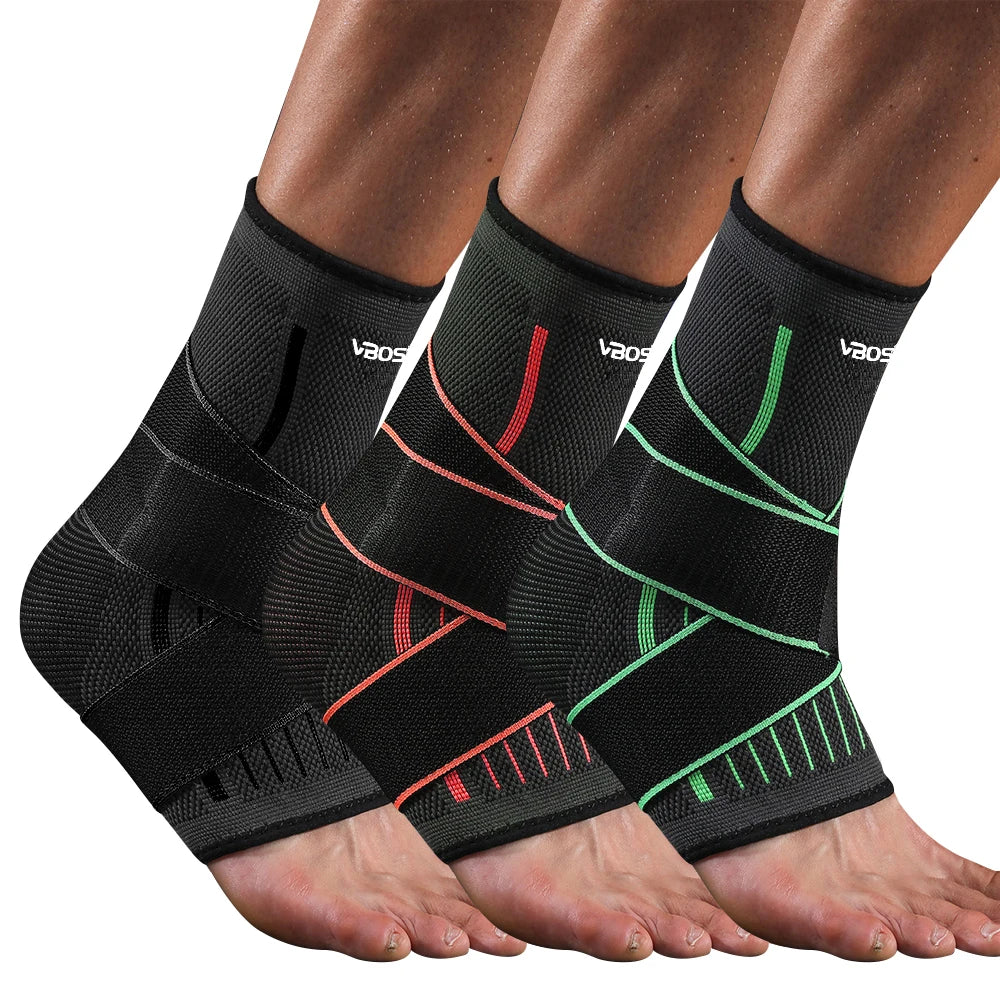 Adjustable Elastic Ankle Brace with Arch Support