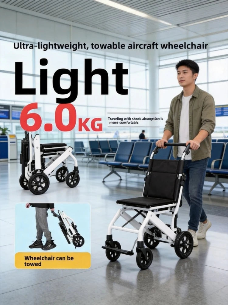 Foldable Portable Manual Wheelchair