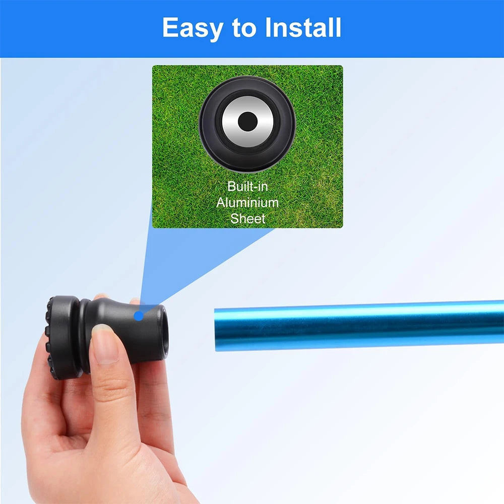 Anti-Slip Rubber Cane Tips, 16 mm, 19 mm or 22 mm