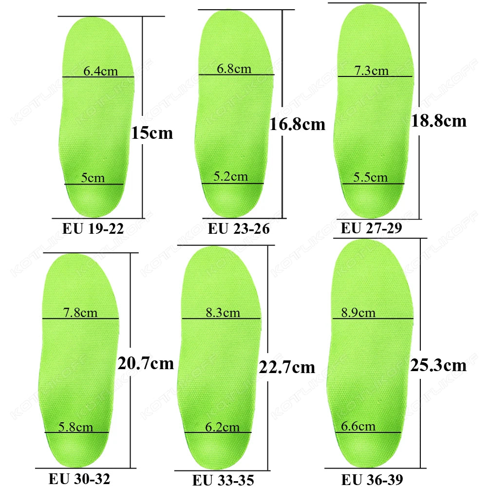 Children's Arch Support Insoles for Shoes