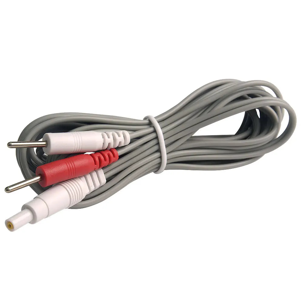 6 Replacement TENS Electrode Cables, 2.35mm DC