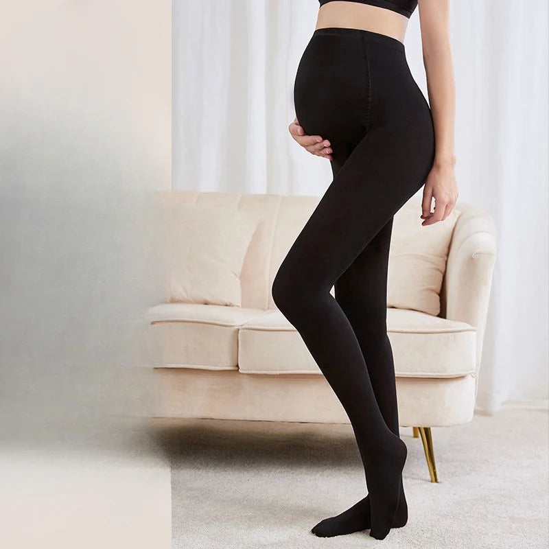 Adjustable Thermal Maternity Tights