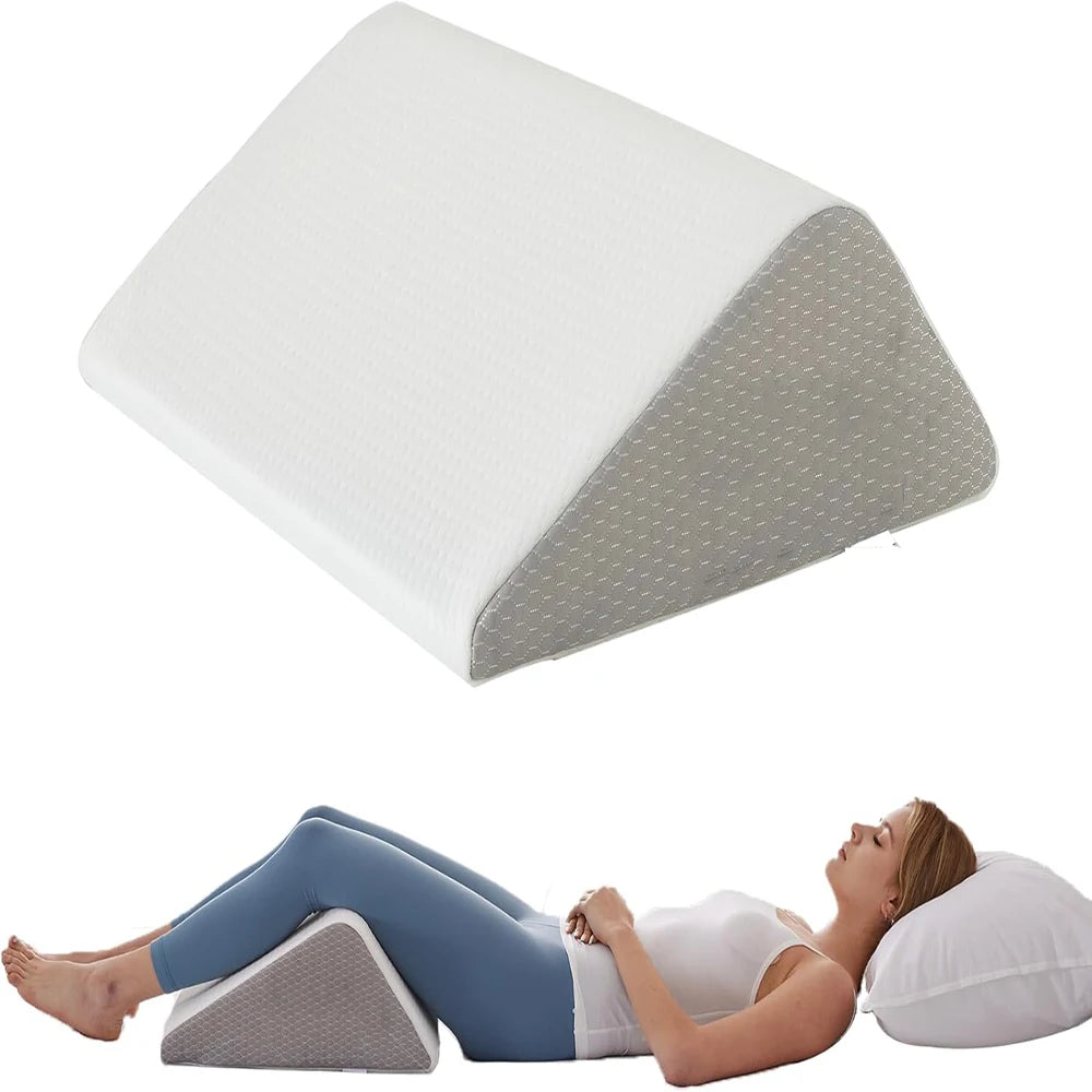 Bed Positioning Wedge Pillow for Back, Legs or Knees