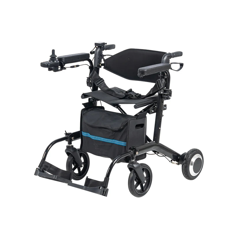 Foldable Four-Wheel Rollator Walker