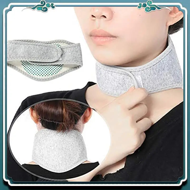 Soft Neck Heating Pad and Cervical Support Collar