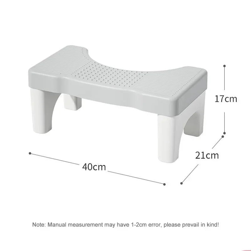 2-in-1 Bathroom Toilet Foot Stool