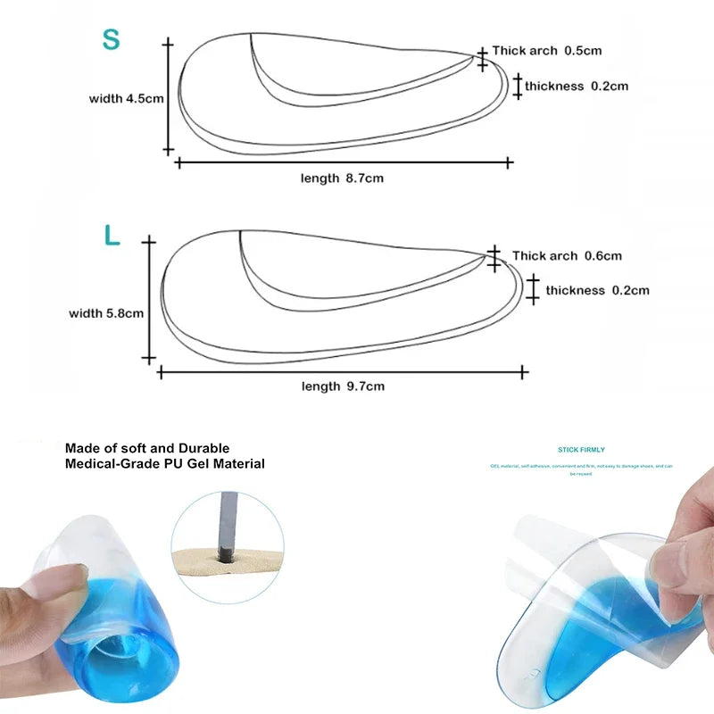 Kids Arch Support Shoe Insoles