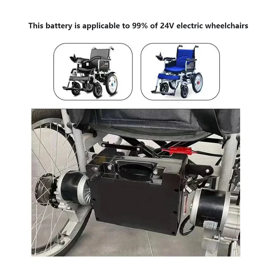 24V 30Ah Lithium-Ion Wheelchair Battery