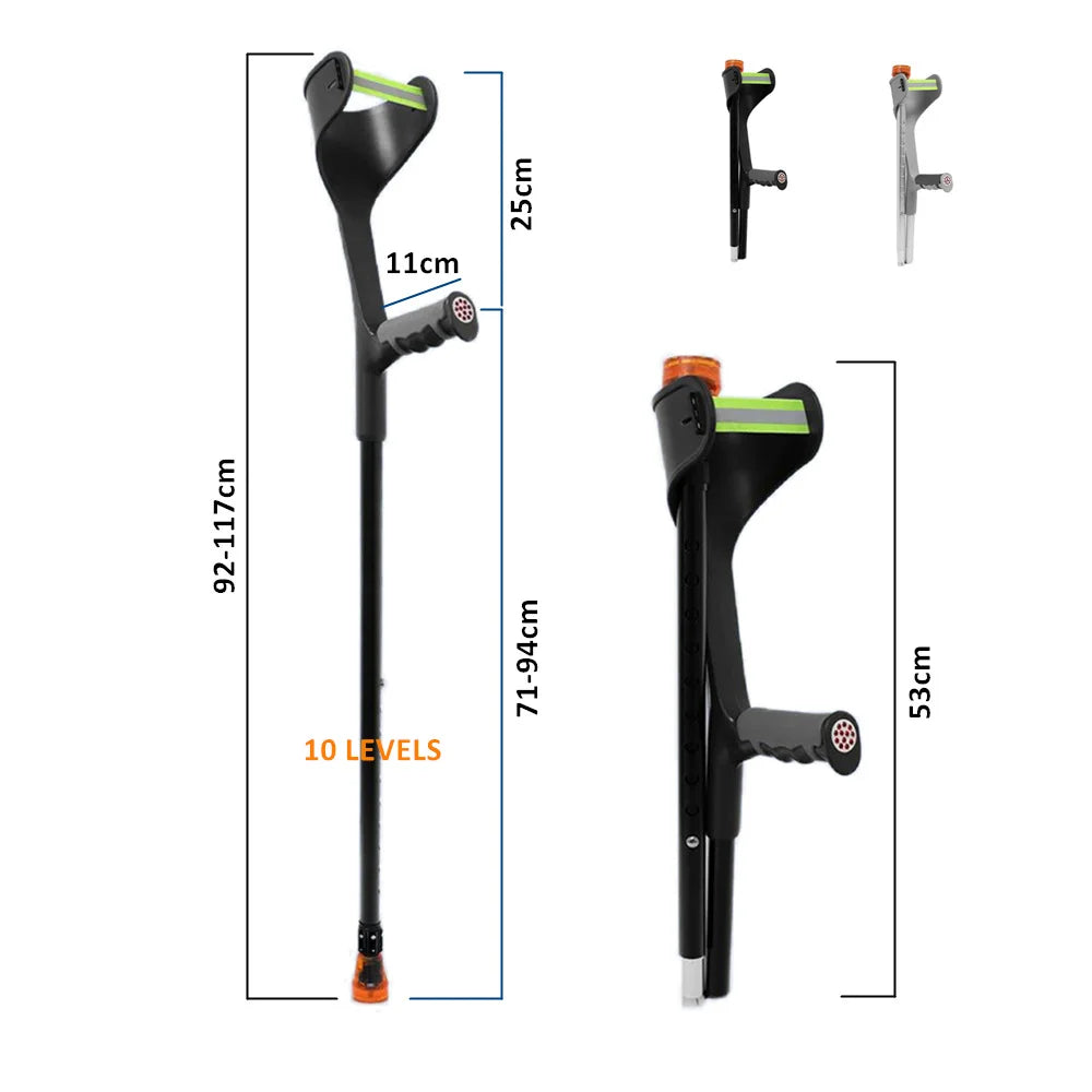 Foldable Forearm Crutches