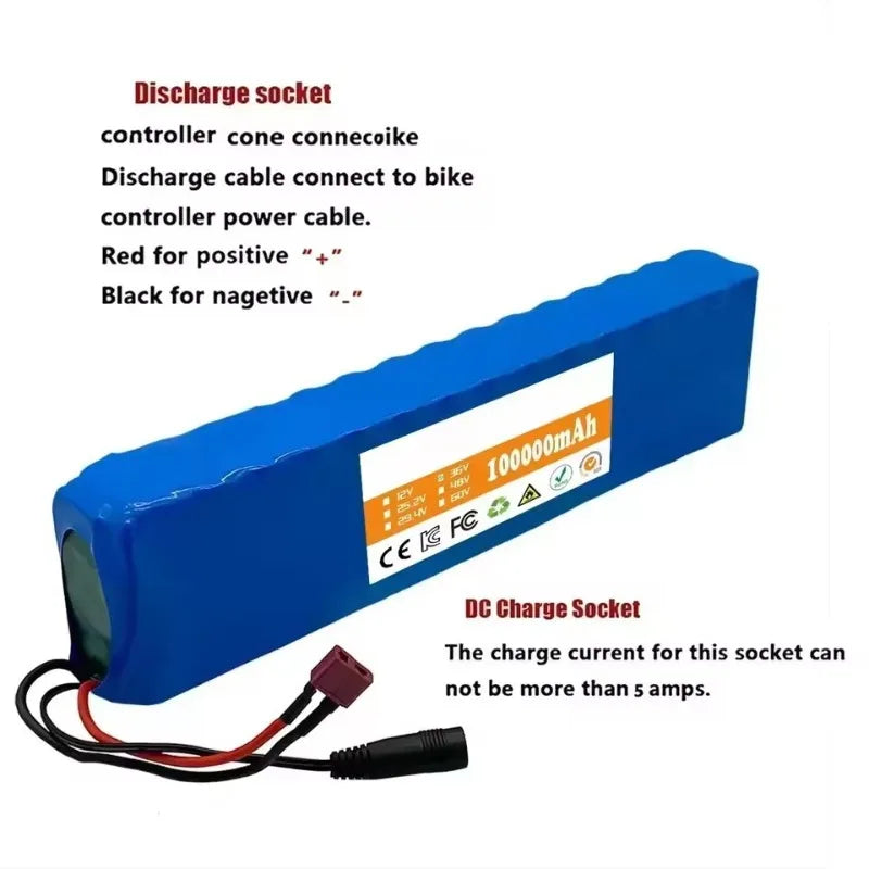 36V Lithium-Ion Mobility Scooter Battery with Charger