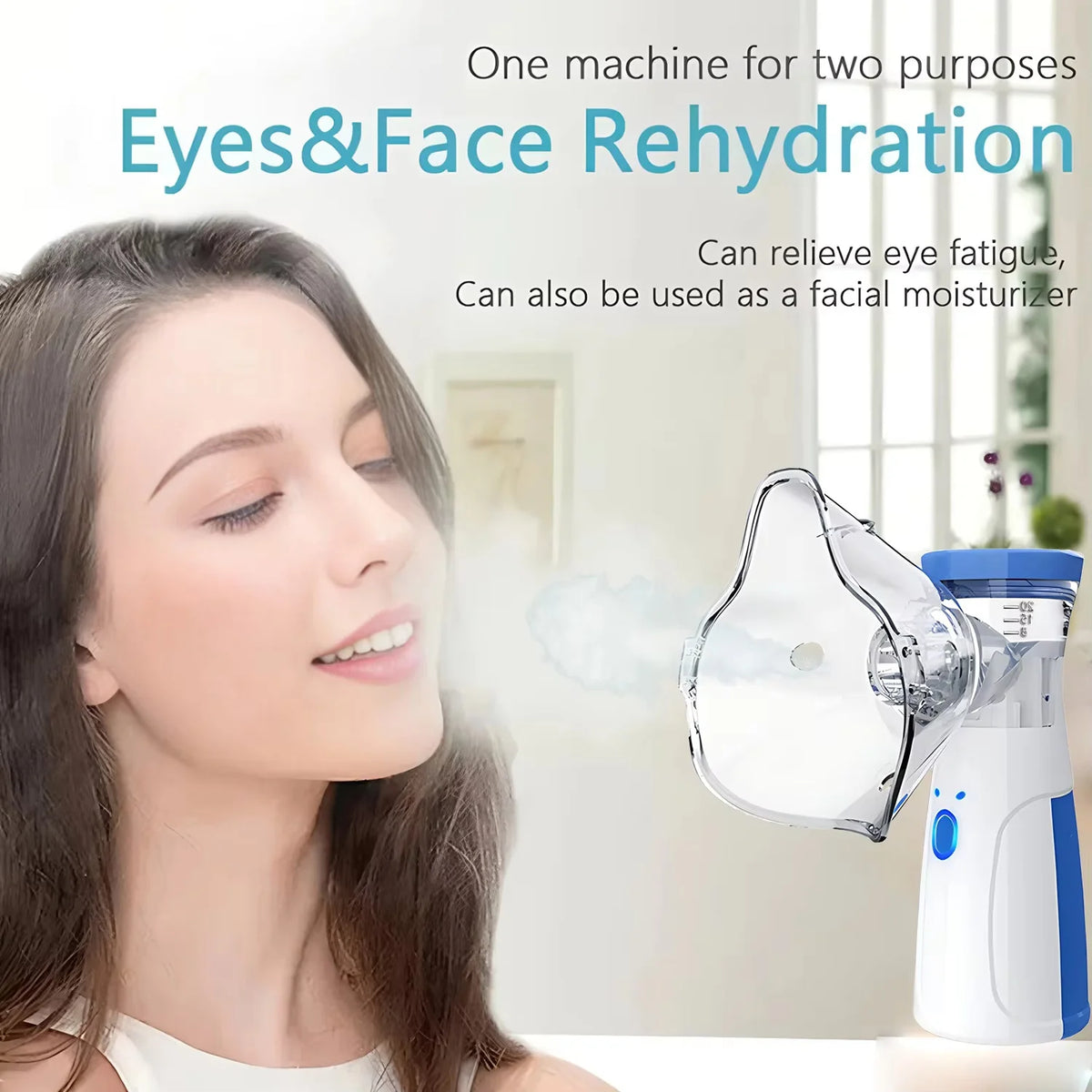 Facial Steamer and Humidifier 2-in-1