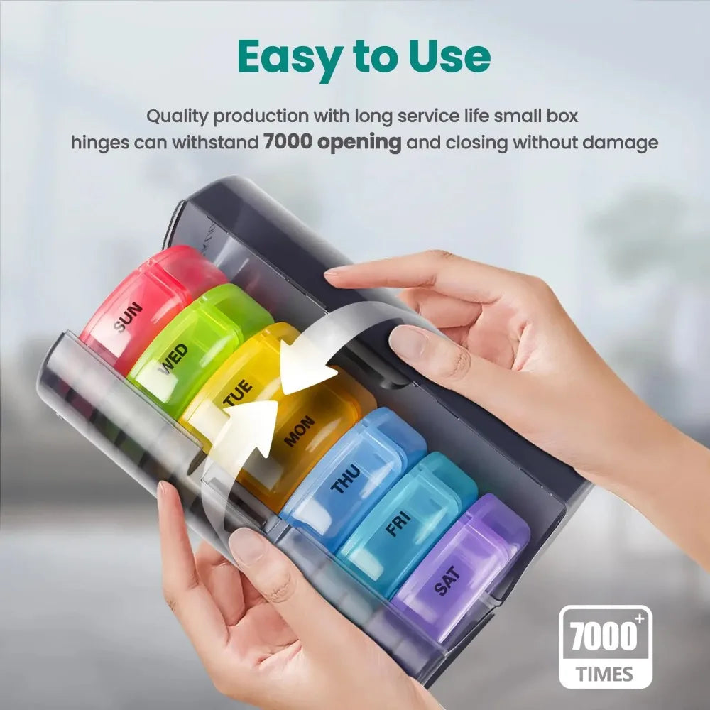 Portable Weekly Pill Organizer