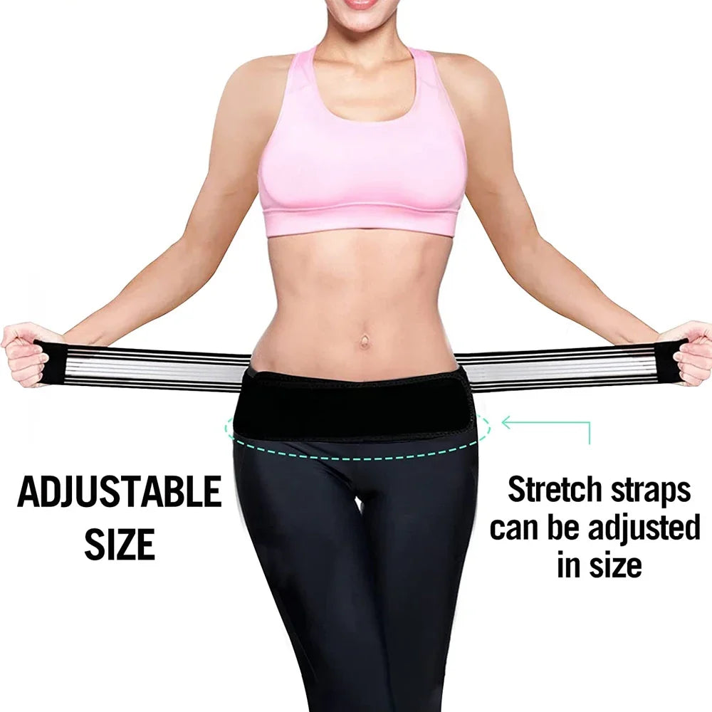 Adjustable Sacroiliac Hip Belt for Adults