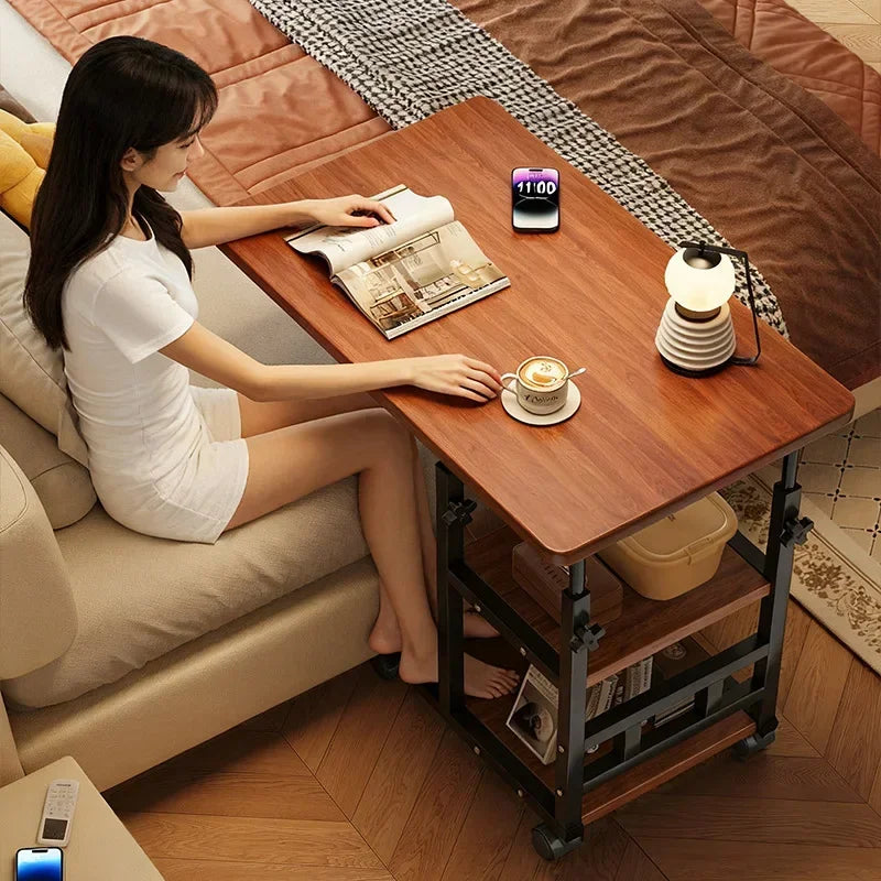 Adjustable Overbed Table with Height and Tilt