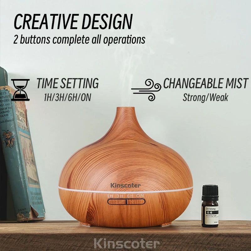 Ultrasonic Humidifier and Aromatherapy Diffuser