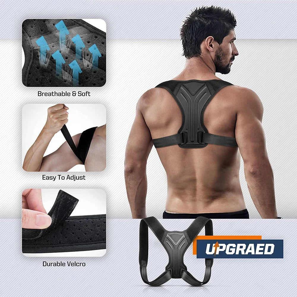 Adjustable Back and Shoulder Posture Corrector