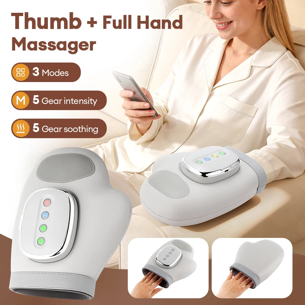 Air Pressure Hand Massager Glove