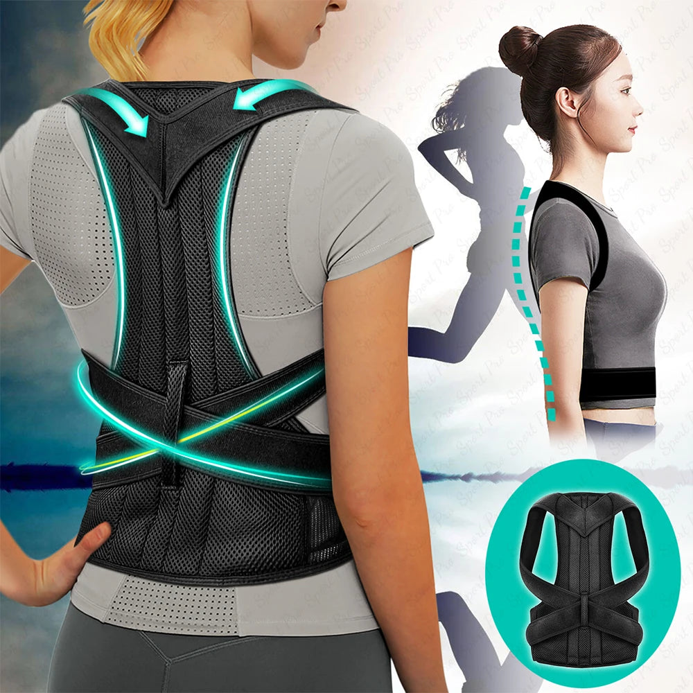 Adjustable Back and Shoulder Posture Corrector