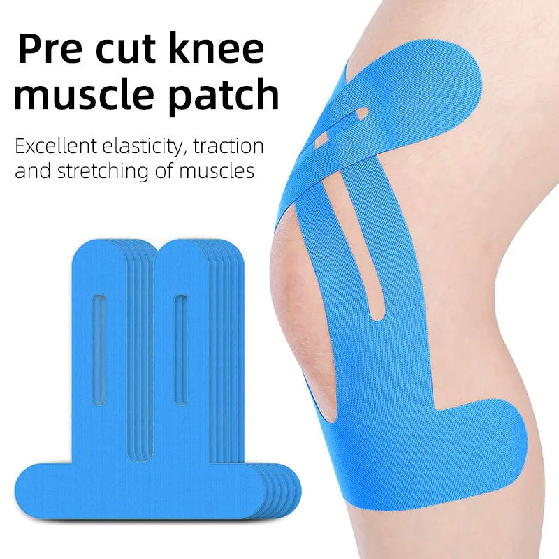 10-Piece Elastic Kinesiology Tape for Knees
