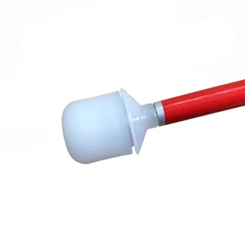 Reflective Aluminum Blind Cane with Rubber Tip