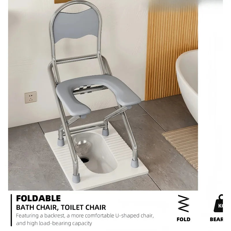 Stainless Steel Commode Chair