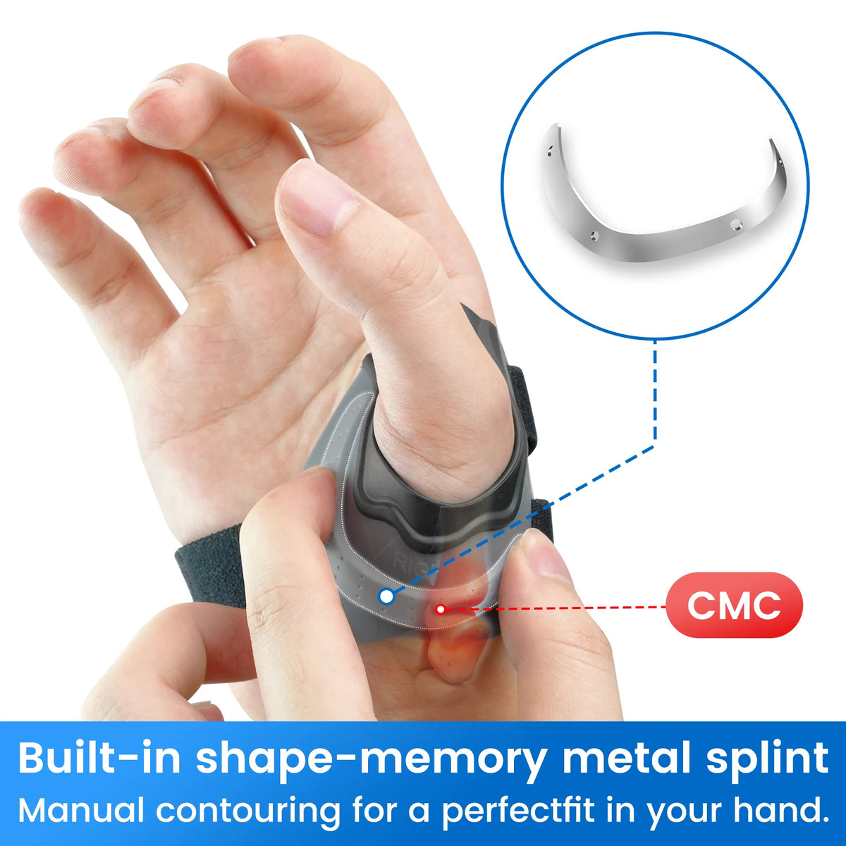 CMC Thumb Brace for Basal Joint Support
