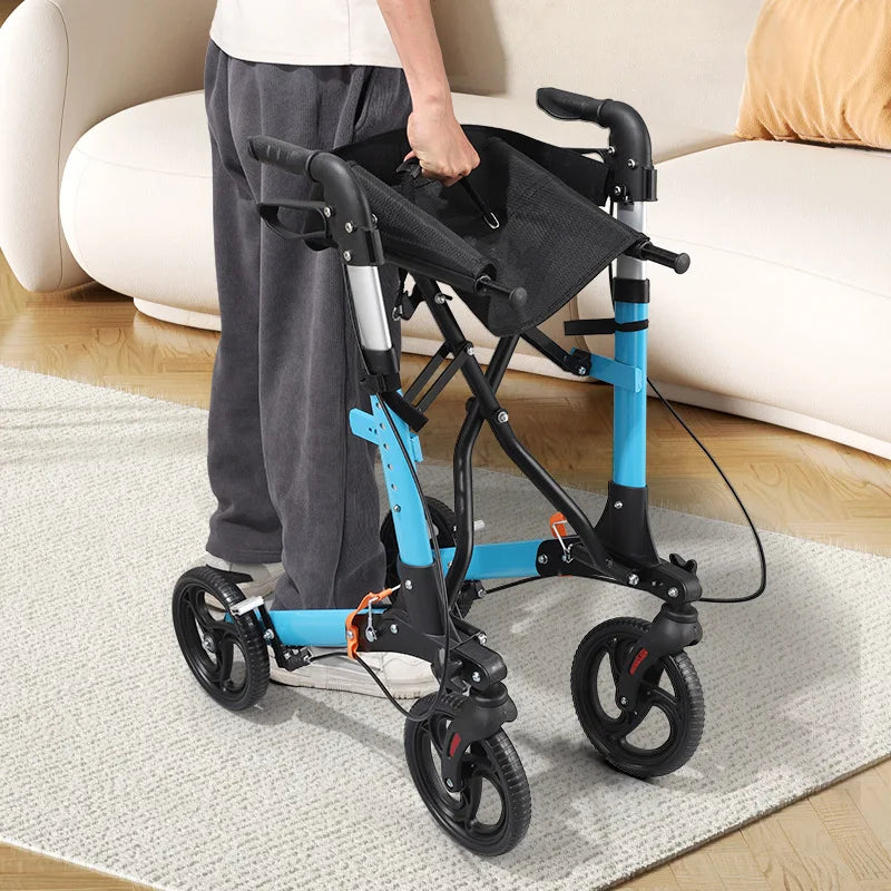 Foldable Aluminum Rollator with U-Brake