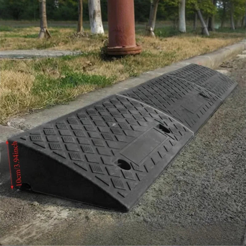 Portable Threshold Ramp 3-10 cm, Anti-Slip for Doorsteps and Curbs