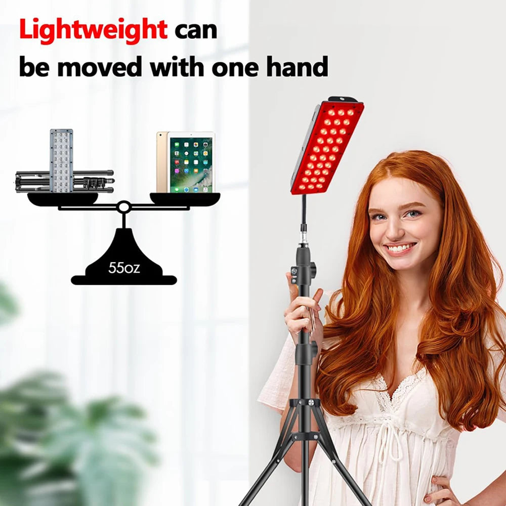 660nm and 850nm Red Light Therapy Lamp