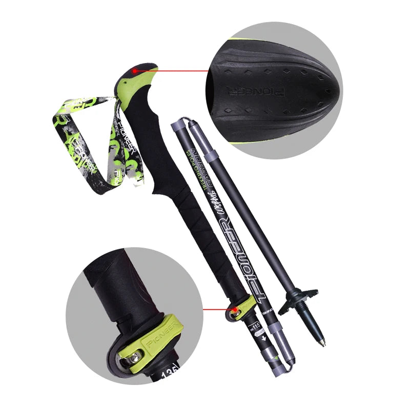 Adjustable Trekking Poles, 115–135 cm